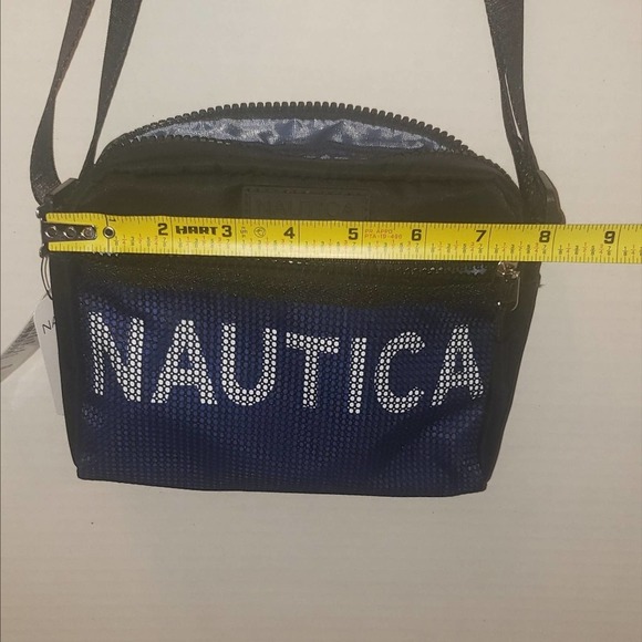 Nautica Camera Bag Black & Blue NWT - Picture 5 of 7